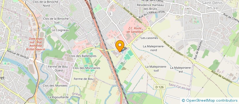 localisation de l'entreprise PICKMECAB à SAINT-JEAN-LE-BLANC