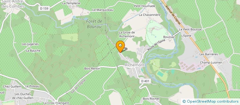 localisation de l'entreprise PICKWORTH CARTOGRAPHY à SALIGNAC-SUR-CHARENTE