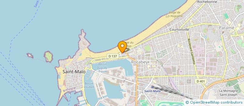 localisation de l'entreprise PICLIN AUDIT  SAINT-MALO