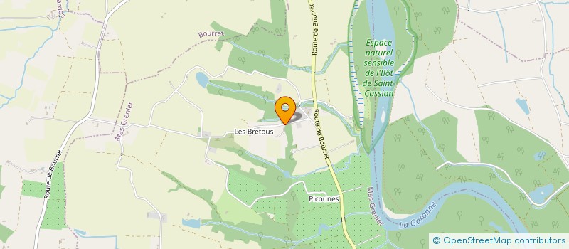 localisation de l'entreprise PICLOCHAVE  MAS-GRENIER