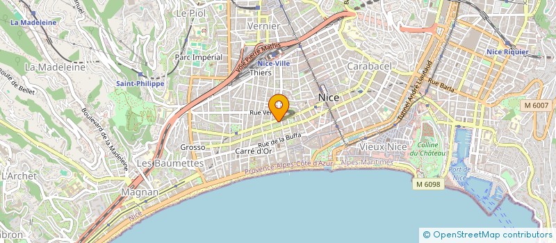 localisation de l'entreprise PICNICE à NICE