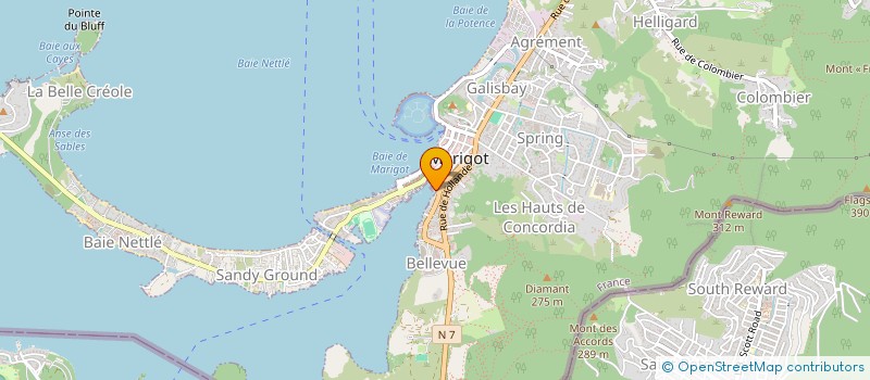 localisation de l'entreprise PICO  SAINT MARTIN