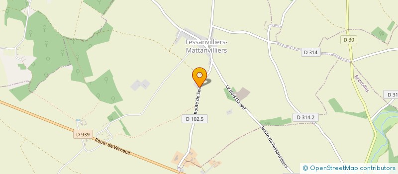 localisation de l'entreprise PICO à FESSANVILLIERS-MATTANVILLIERS