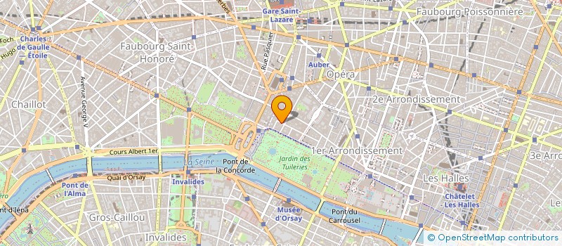 localisation de l'entreprise PICO 7 à PARIS