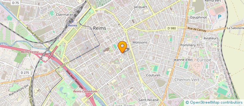 localisation de l'entreprise PICO CHAMPAGNE  REIMS