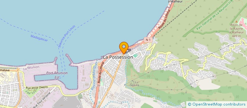 localisation de l'entreprise PICODENTAL à LA POSSESSION