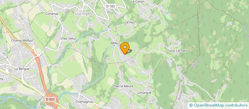 localisation de l'entreprise PICOFFICE  LUCINGES