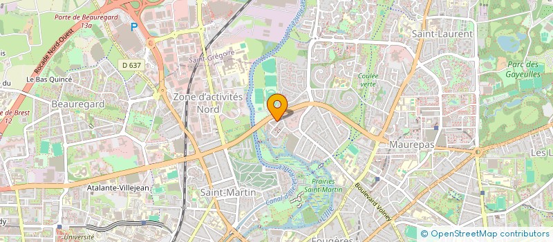 localisation de l'entreprise PICOHERTZ  RENNES