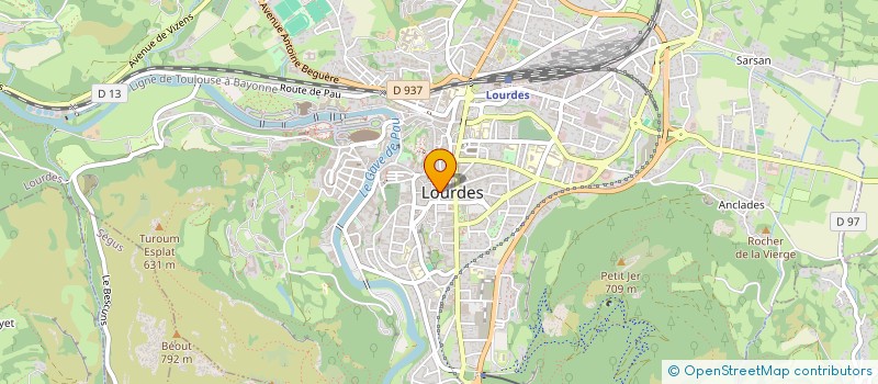 localisation de l'entreprise PICOLETTE  LOURDES