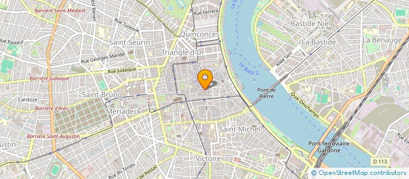 localisation de l'entreprise PICOLETTE & PICOLO  BORDEAUX