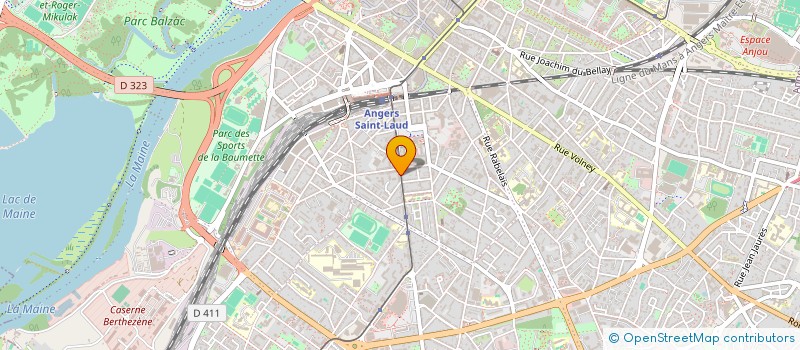 localisation de l'entreprise PICOLLO à ANGERS