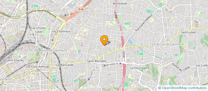 localisation de l'entreprise PICOLLO à MARSEILLE