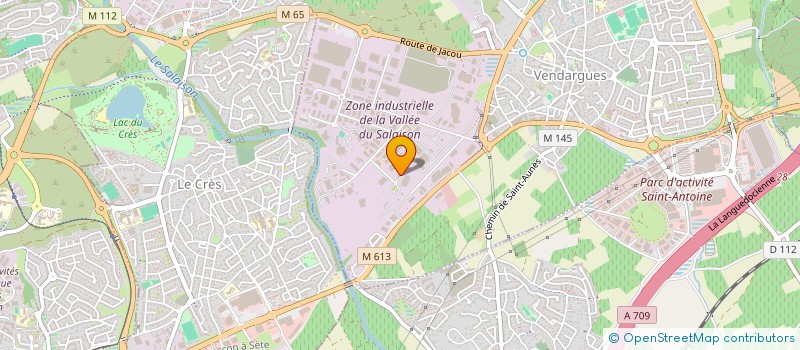 localisation de l'entreprise PICOLO FACONNAGE à VENDARGUES