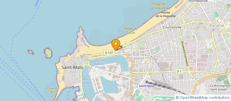 localisation de l'entreprise PICON  SAINT-MALO