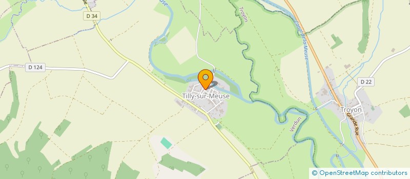 localisation de l'entreprise PICONE BTP à TILLY-SUR-MEUSE