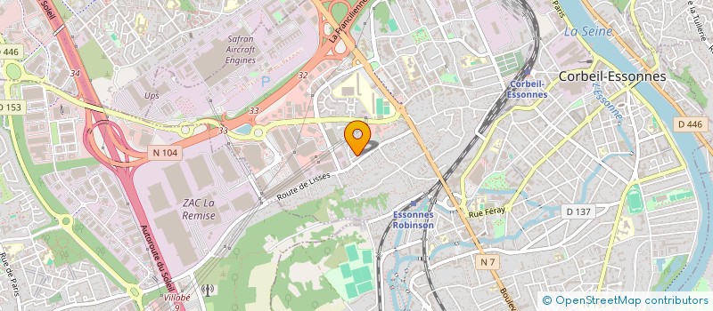 localisation de l'entreprise PICONI OFFICIEL à CORBEIL-ESSONNES