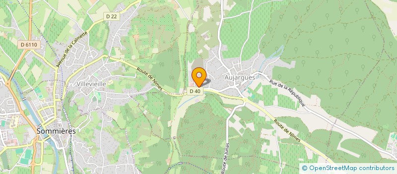 localisation de l'entreprise PICOREM  AUJARGUES