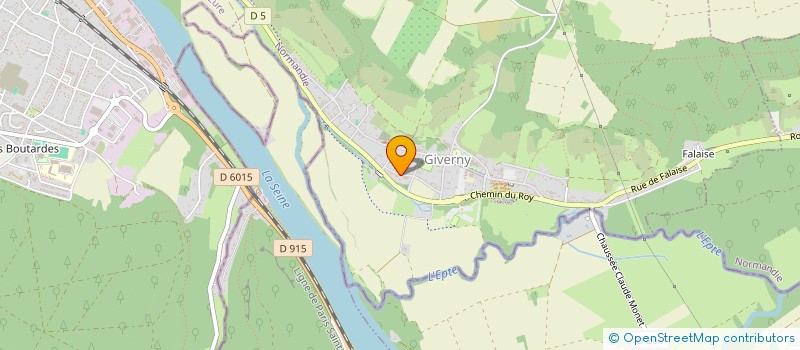 localisation de l'entreprise PICORETTE à GIVERNY