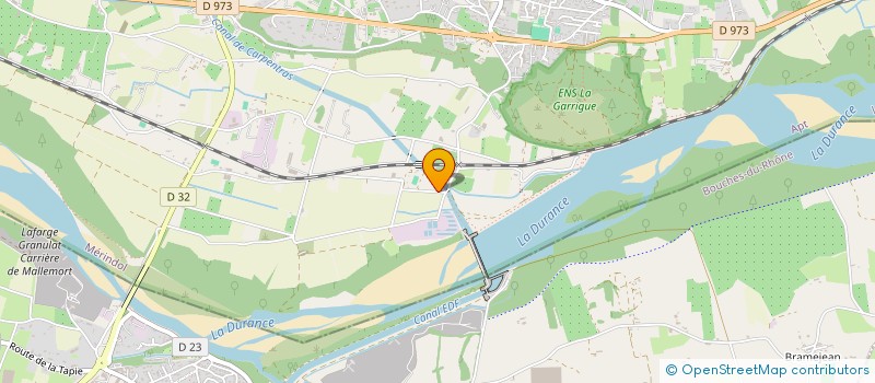 localisation de l'entreprise PICOS  MERINDOL