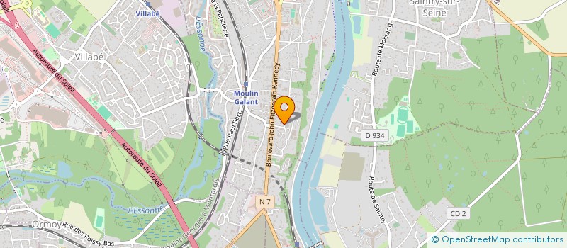 localisation de l'entreprise PICOT à CORBEIL-ESSONNES