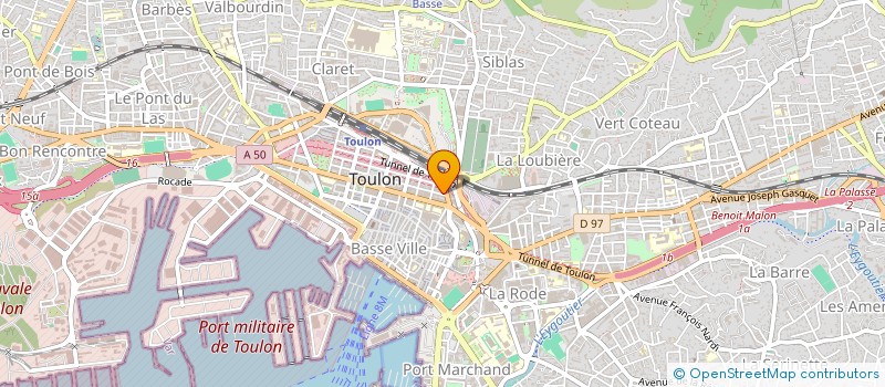 localisation de l'entreprise PICOT  TOULON