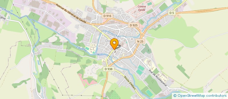 localisation de l'entreprise PICOT  DOULLENS