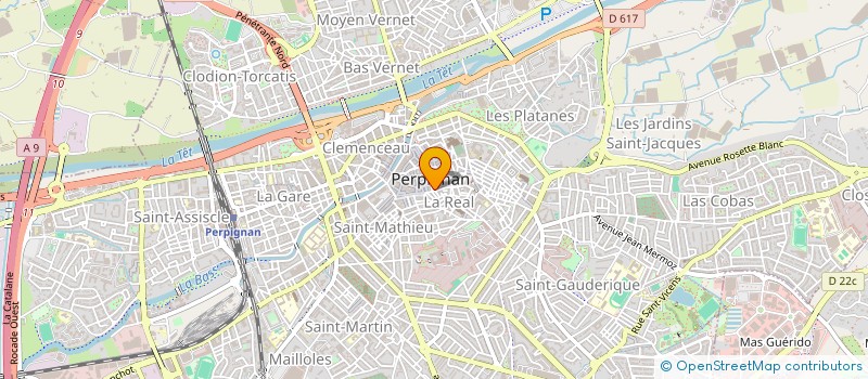 localisation de l'entreprise PICOT ANDRE ET FILS à PERPIGNAN