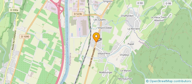 localisation de l'entreprise PICOT & CO  PONTCHARRA