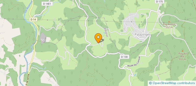 localisation de l'entreprise PICOT ET ARBUTUS  ALBIGNAC