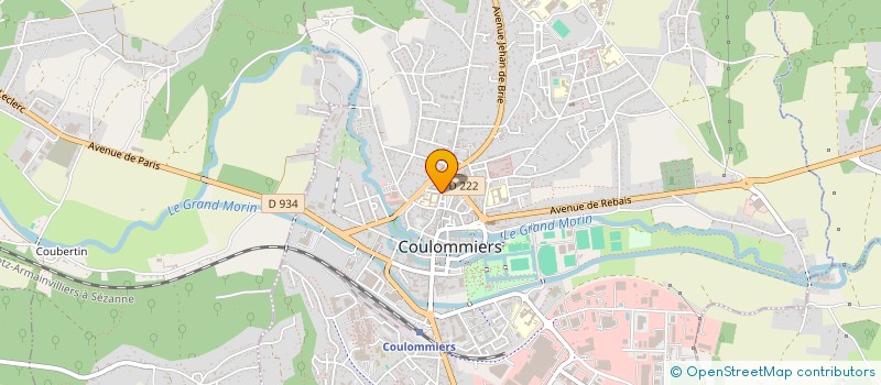 localisation de l'entreprise PICOT FREDERIQUE ET KABLADJ TAOUES à COULOMMIERS