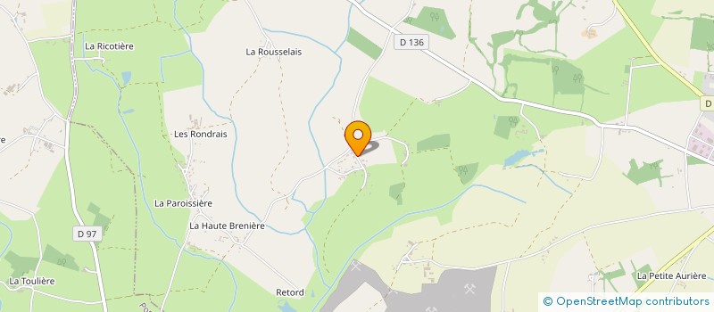 localisation de l'entreprise PICOT MACONNERIE  CHAUVE