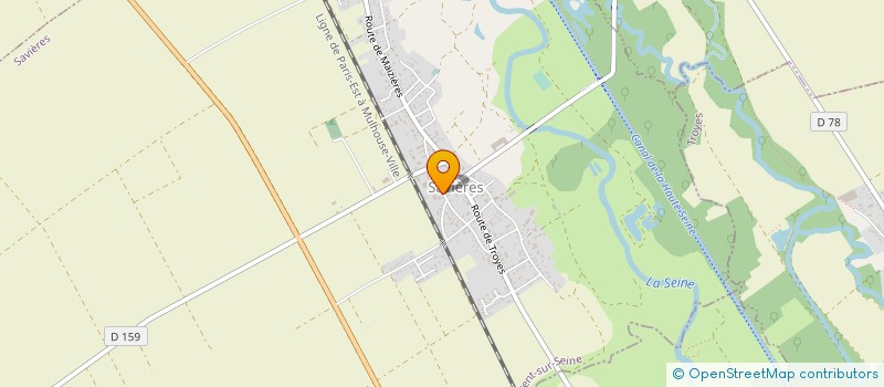 localisation de l'entreprise PICOT PAYSAGE  SAVIERES