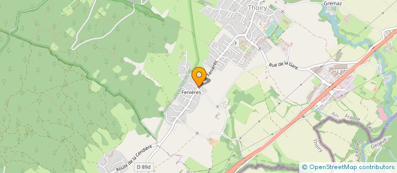 localisation de l'entreprise PICOTECH à SAINT-GENIS-POUILLY