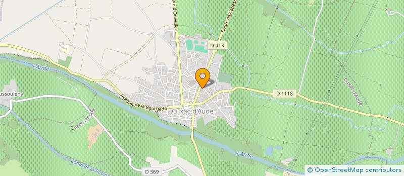 localisation de l'entreprise PICOTI à CUXAC-D'AUDE