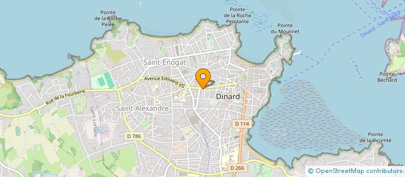 localisation de l'entreprise PICOU  DINARD