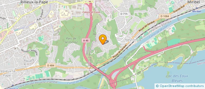 localisation de l'entreprise PICOURB  NEYRON