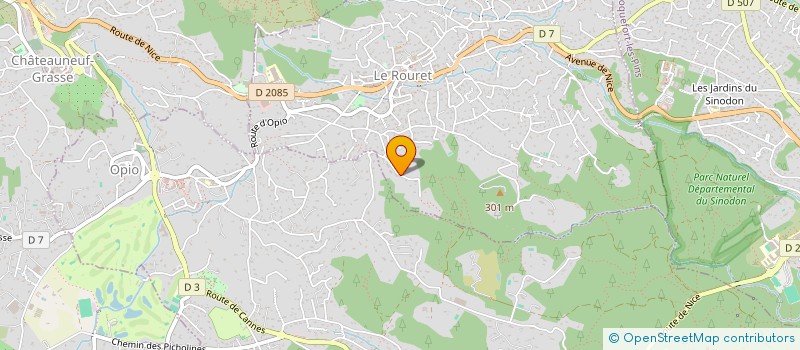 localisation de l'entreprise PICOURENC  LE ROURET