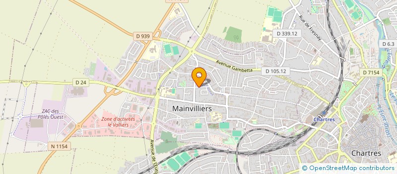 localisation de l'entreprise PICOUX à MAINVILLIERS