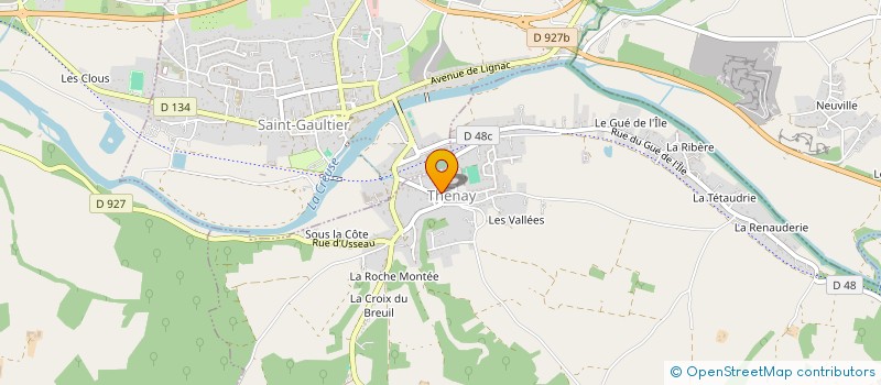 localisation de l'entreprise PICOUX DAVID à NURET-LE-FERRON