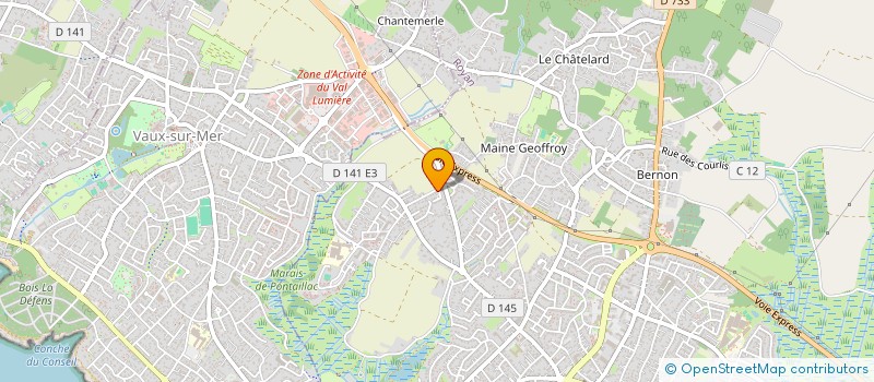 localisation de l'entreprise PICQ IMMOBILIER à ROYAN