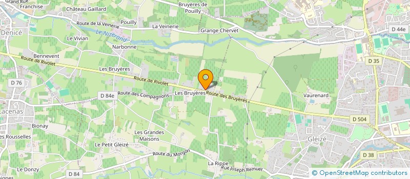 localisation de l'entreprise PICRATE ET BARBAQUE  DENICE