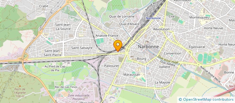 localisation de l'entreprise PICRATOS  NARBONNE