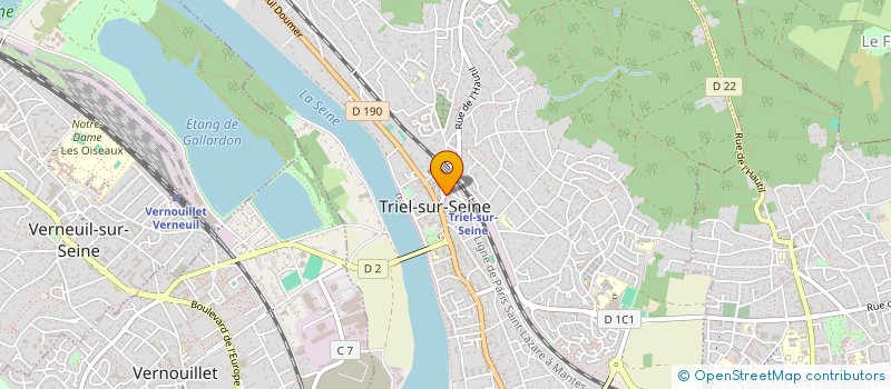 localisation de l'entreprise PICREN  TRIEL-SUR-SEINE