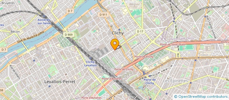 localisation de l'entreprise PICS'EM à CLICHY