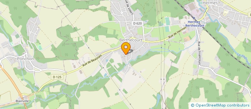 localisation de l'entreprise PICSAVOYARD  BERTHECOURT