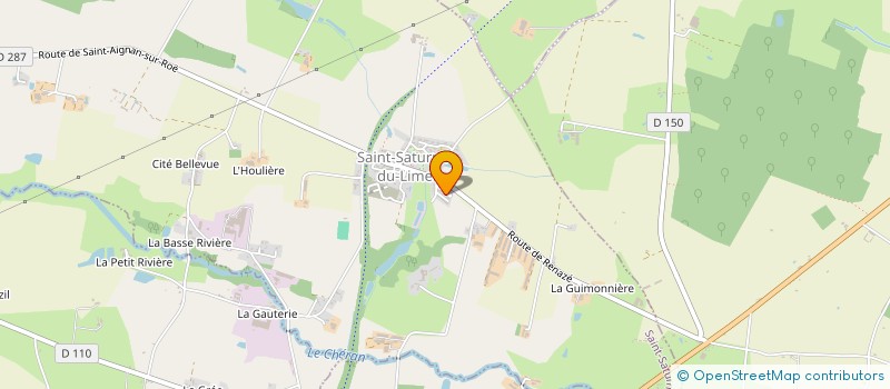 localisation de l'entreprise PICSOU  SAINT-SATURNIN-DU-LIMET