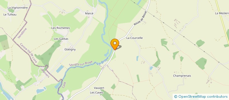 localisation de l'entreprise PICSOU  SAVIGNY-SUR-BRAYE