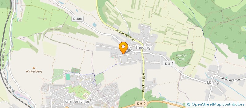 localisation de l'entreprise PICSOU HOME AND CIE  THEDING