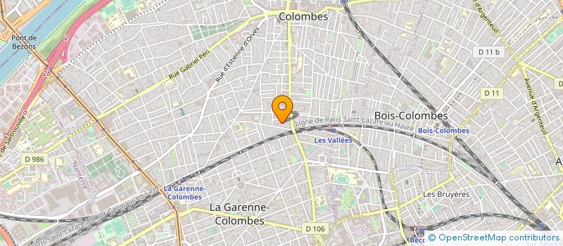 localisation de l'entreprise PICSTECH à COLOMBES