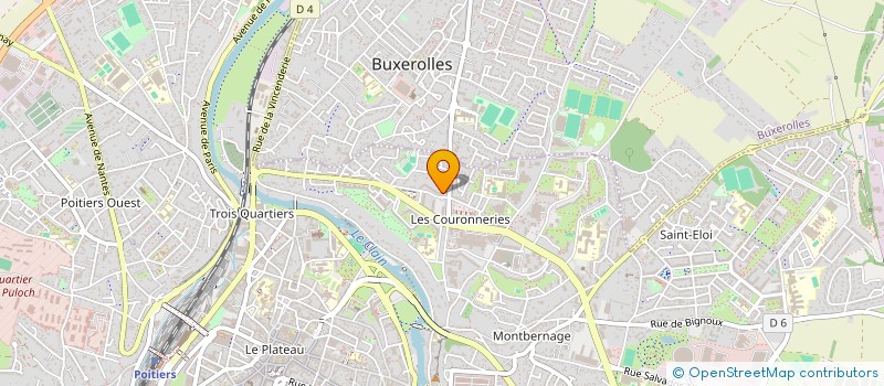 localisation de l'entreprise PICT'AGES à POITIERS